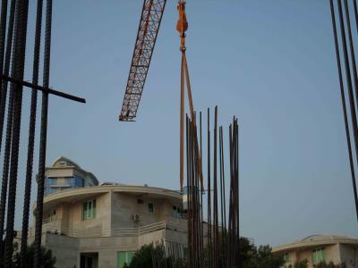 آرماتور بندی و اجرای فونداسیون بهکیش مارینا
