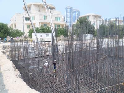 بتن ریزی فونداسیون بهکیش مارینا