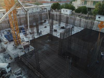 اجرای فونداسیون بهکیش مارینا