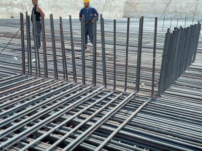 آرماتوربندی و اجرای فونداسیون